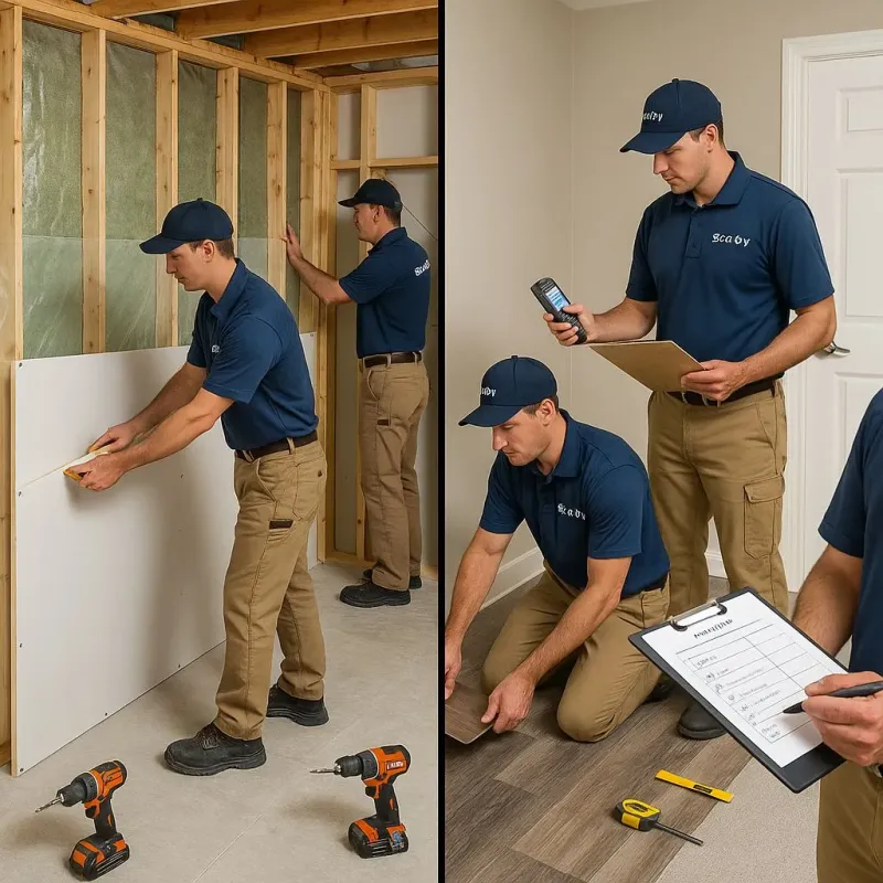 Repairs and Reconstruction process in Advance, MO